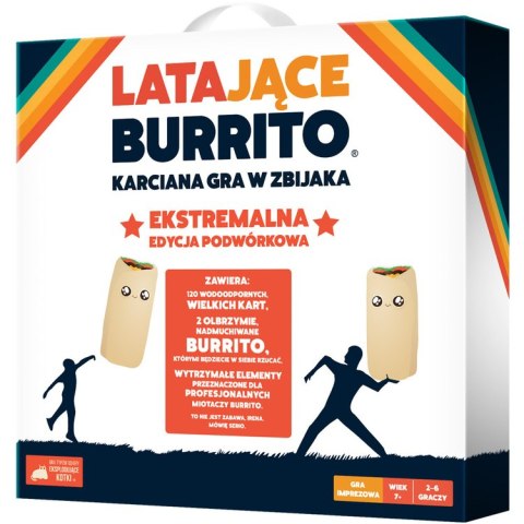 Rebel Rebel Imprezowa Gra Latające Burrito Ekstremalna edycja podwórkowa GR0756