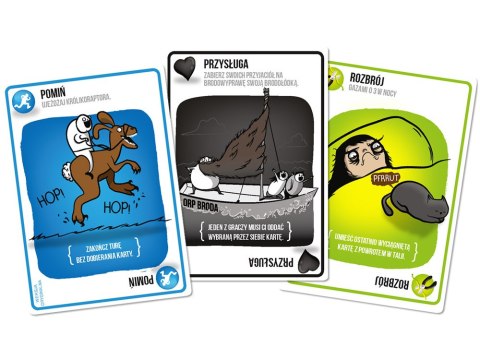 Rebel Rebel Imprezowa gra karciana Eksplodujące kotki 12+ GR0748