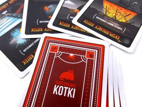 Rebel Rebel Imprezowa gra karciana Eksplodujące kotki 12+ GR0748