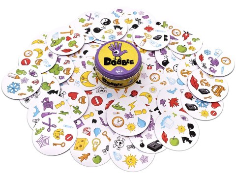 Rebel Rebel Karciana gra Dobble Classic Eco PL - okrągłe karty do gry GR0749