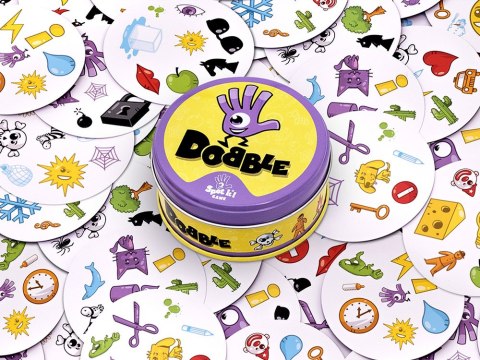 Rebel Rebel Karciana gra Dobble Classic Eco PL - okrągłe karty do gry GR0749