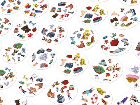 Rebel Rebel Karciana gra Dobble Psi Patrol - okrągłe karty do gry GR0759