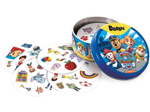 Rebel Rebel Karciana gra Dobble Psi Patrol - okrągłe karty do gry GR0759