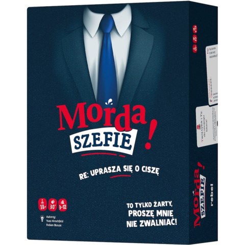 Rebel Rebel Karciana imprezowa gra Morda, Szefie! - nie daj się zwolnić! 18+ GR0753