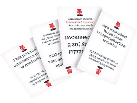 Rebel Rebel Karciana imprezowa gra Morda, Szefie! - nie daj się zwolnić! 18+ GR0753