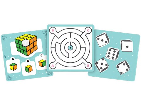 Rebel Rebel Towarzyska gra karciana Cortex wyzwania - mądra gra pamięciowa GR0752