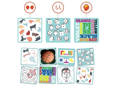 Rebel Rebel Towarzyska gra karciana Cortex wyzwania - mądra gra pamięciowa GR0752