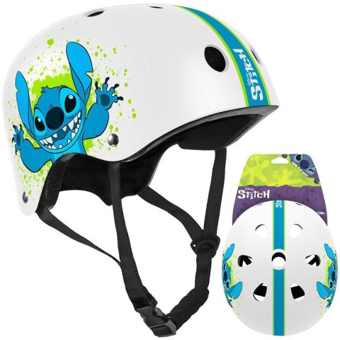 Stamp Regulowany kask M dla dzieci na rower hulajnogę rolki Disney Stitch SP0844