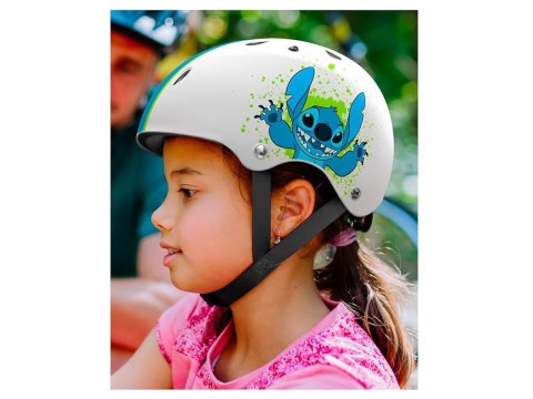 Stamp Regulowany kask M dla dzieci na rower hulajnogę rolki Disney Stitch SP0844