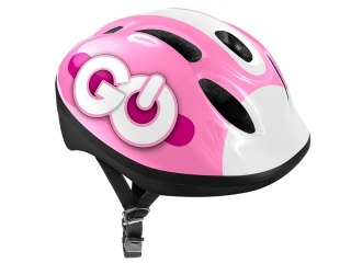 Stamp Regulowany zestaw ochronny dla dzieci Kask + ochraniacze RÓŻOWY SP0856