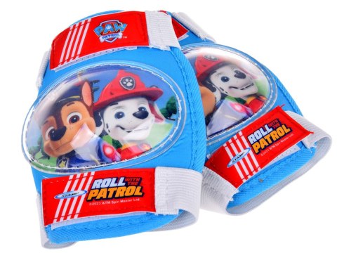 Stamp Zapinane ochraniacze na łokcie S i kolana M dla dzieci Psi Patrol SP0849