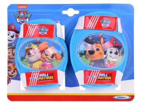 Stamp Zapinane ochraniacze na łokcie S i kolana M dla dzieci Psi Patrol SP0849