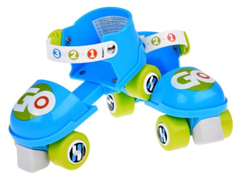 Stamp Zestaw wrotki + ochraniacze na łokcie i kolana dla dzieci R. 23-27cm SP0858