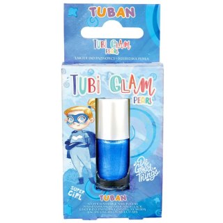 TUBAN Tuban Tubi Glam lakier do paznokci dla dzieci niebieski perłowy 5ml ZA5648