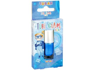 TUBAN Tuban Tubi Glam lakier do paznokci dla dzieci niebieski perłowy 5ml ZA5648