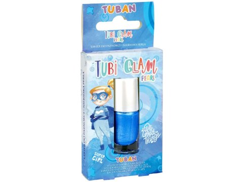 TUBAN Tuban Tubi Glam lakier do paznokci dla dzieci niebieski perłowy 5ml ZA5648