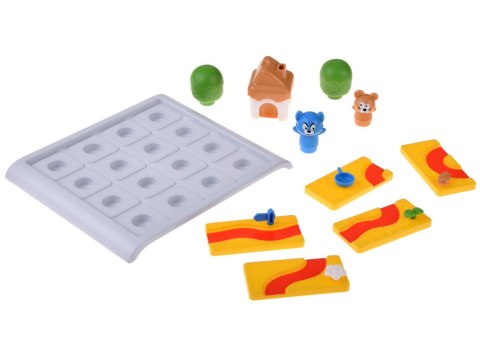 JOKOMISIADA Gra planszowa ŚCIEŻKI - rozwiązywanie logicznych łamigłówek 48 zdań ZA5818