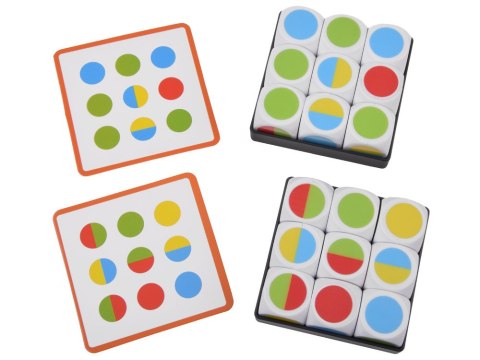 JOKOMISIADA Gra układanka na spostrzegawczość koncentracja kolorowe wzory GR0761