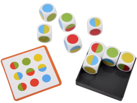 JOKOMISIADA Gra układanka na spostrzegawczość koncentracja kolorowe wzory GR0761