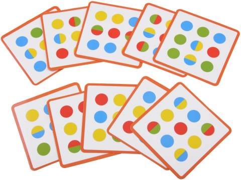 JOKOMISIADA Gra układanka na spostrzegawczość koncentracja kolorowe wzory GR0761