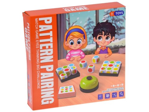 JOKOMISIADA Gra układanka na spostrzegawczość koncentracja kolorowe wzory GR0761