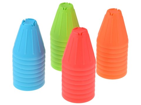 JOKOMISIADA Gra zręcznościowa SZYBKIE KUBKI Trójkątne klocki + piłki 38-ele ZA5811