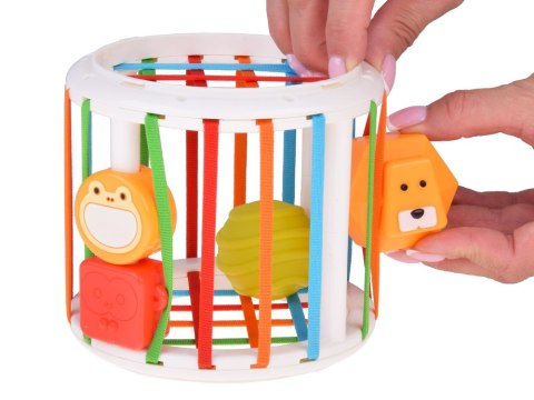 JOKOMISIADA Interaktywna edukacyjna SOWA 2w1 - sorter, dźwięki i melodie ZA5736