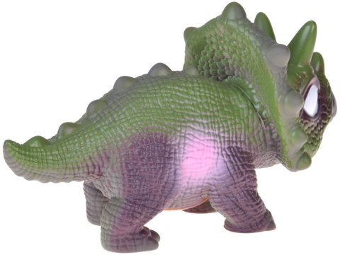 JOKOMISIADA Interaktywny gumowy dinozaur triceratops figurka z dźwiękiem RYCZY ZA5726
