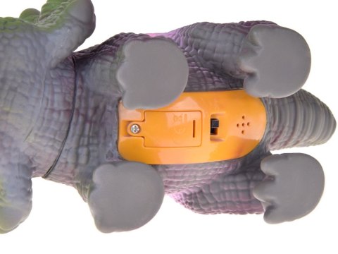 JOKOMISIADA Interaktywny gumowy dinozaur triceratops figurka z dźwiękiem RYCZY ZA5726