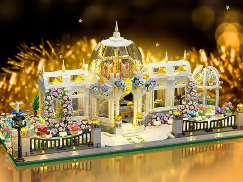 JOKOMISIADA Klocki Neoklasyczny OGRÓD BOTANICZNY z efektami świetlnymi 2397ele ZA5761