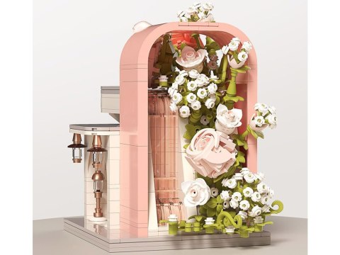 JOKOMISIADA Klocki Romantyczna sala ślubna z witryną + kwiaty i suknia 1047-ele ZA5739
