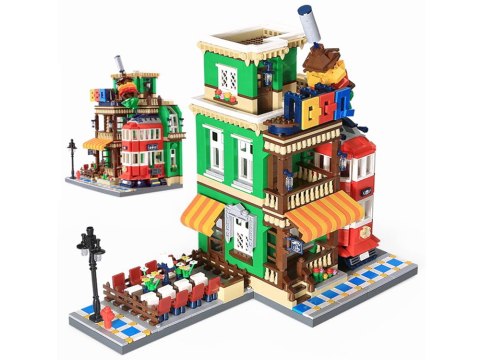 JOKOMISIADA Klocki SERIA Świat-architektura stylu RESTAURACJA BBQ Paryż 1922ele ZA5749