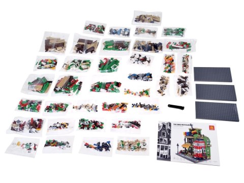 JOKOMISIADA Klocki SERIA Świat-architektura stylu RESTAURACJA BBQ Paryż 1922ele ZA5749