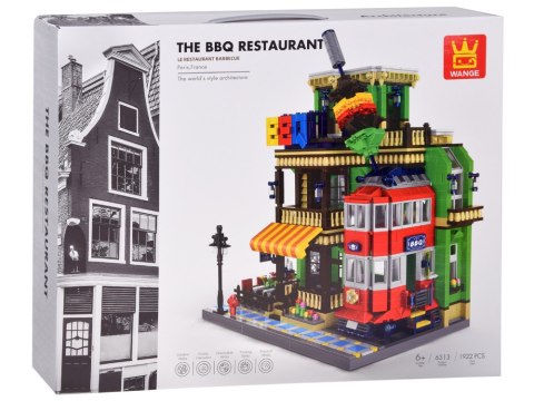 JOKOMISIADA Klocki SERIA Świat-architektura stylu RESTAURACJA BBQ Paryż 1922ele ZA5749