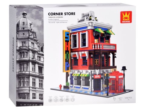 JOKOMISIADA Klocki SERIA Świat-architektura stylu SKLEP NAROŻNY Londyn 2347ele ZA5748