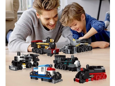JOKOMISIADA Klocki konstrukcyjne MINITRAIN - różne modele z serii: mini pociąg ZA5759