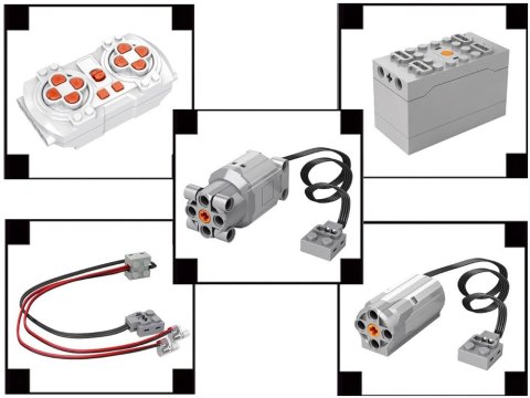 JOKOMISIADA Klocki konstrukcyjne Zdalnie sterowana KOPARKA 1106-ele ZA5797