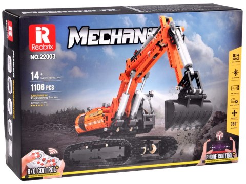 JOKOMISIADA Klocki konstrukcyjne Zdalnie sterowana KOPARKA 1106-ele ZA5797