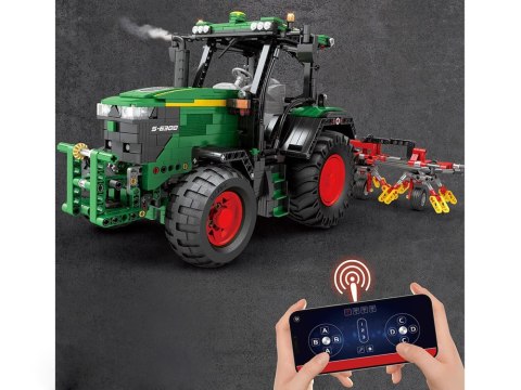 JOKOMISIADA Klocki konstrukcyjne - Zdalnie sterowany TRAKTOR z bronami 1664-ele ZA5798
