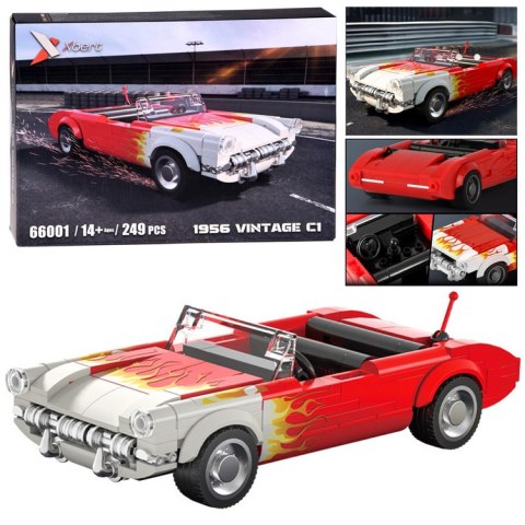 JOKOMISIADA Klocki konstrukcyjne samochód klasyk hot rod Roadster 249ele ZA5817