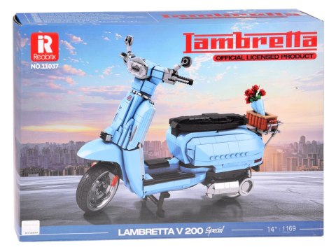 JOKOMISIADA Klocki licencjonowane Włoski SKUTER Lambretta V 200 Special 1169-ele ZA5795