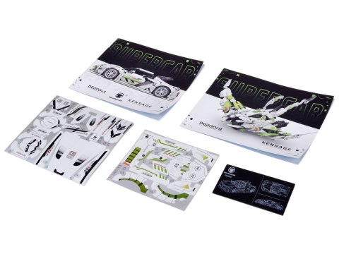 JOKOMISIADA Klocki techniczne 2w1 auto sportowe statek kosmiczny 1091ele ZA5731