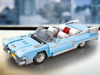 JOKOMISIADA Klocki techniczne BŁĘKITNY KABRIOLET klasyka amerykańska 308-ele ZA5791