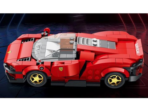 JOKOMISIADA Klocki techniczne Futurystyczne auto CZERWONE drzwi unoszone 275-ele ZA5794