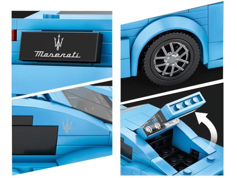 JOKOMISIADA Klocki techniczne Licencjonowane auto Maserati Gran Turismo 384-ele ZA5793
