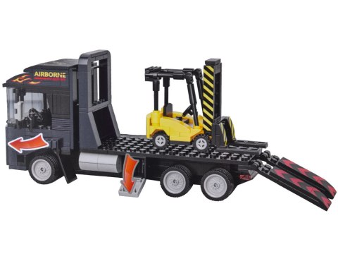 JOKOMISIADA Klocki techniczne POJAZDY 1:42 - Tir z lawetą i wózek widłowy 404ele ZA5722