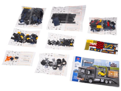 JOKOMISIADA Klocki techniczne POJAZDY 1:42 - Tir z lawetą i wózek widłowy 404ele ZA5722