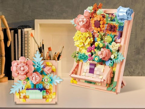 JOKOMISIADA Klocki techniczne SERIA: Oddech wiosny - KWIATY W RAMCE ponad 200ele ZA5815