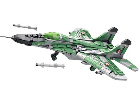 JOKOMISIADA Klocki techniczne Samolot myśliwski dalekiego zasięgu MIG-29 1290ele ZA5800