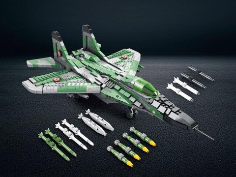 JOKOMISIADA Klocki techniczne Samolot myśliwski dalekiego zasięgu MIG-29 1290ele ZA5800